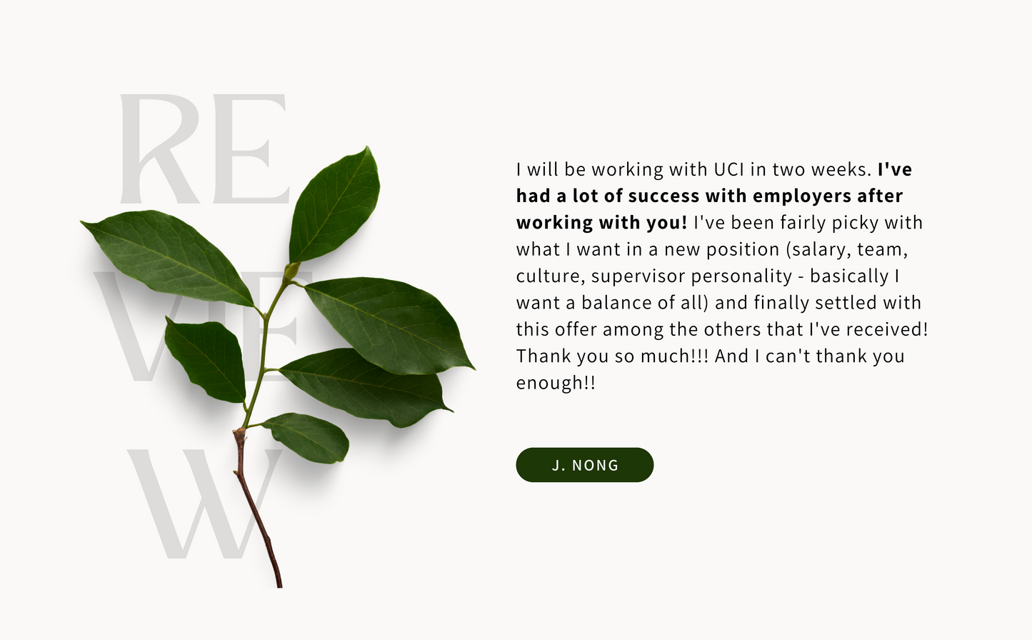 Career Coaching
